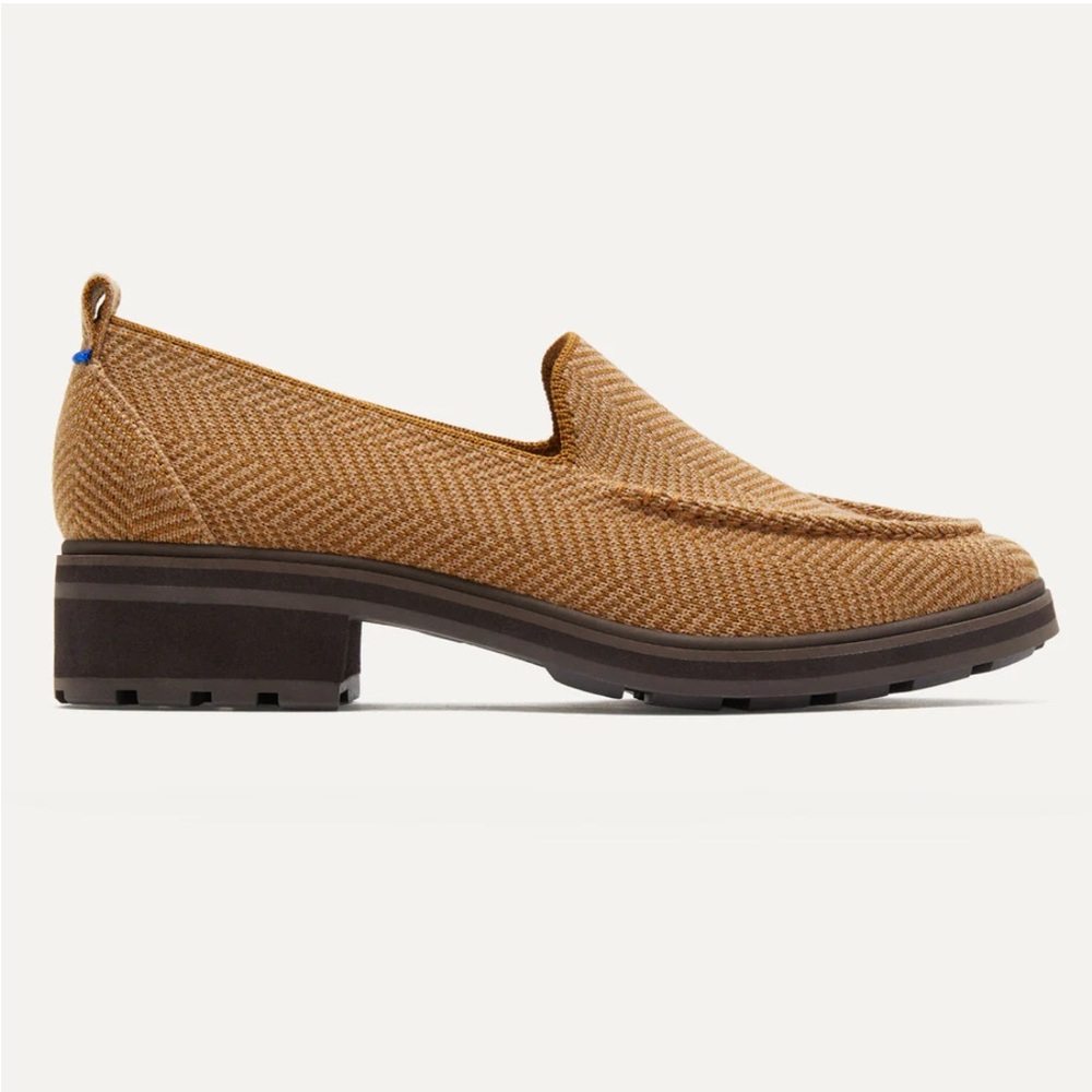 ROTHY'S the Lug Loafer Teak Herringbone